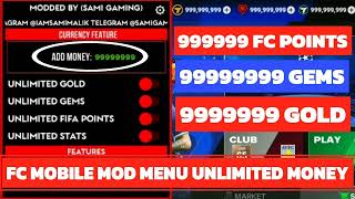 🚀TUTORIAL🚀 FC Mobile 24 MOD MENU v22 0 02 Gameplay Infinite FC Points amp Gems Ant [upl. by Fawna116]