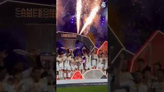 Real Madrid Campeão da Supercopa da Espanha 24  Real Madrid SUPERCAMPEONES [upl. by Phaidra]