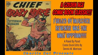 CHIEF CRAZY HORSE THE FETTERMAN MASSACRE  1950S COMIC PANEL BY PANEL EDIT  ACTION ADVENTURE [upl. by Chiles]