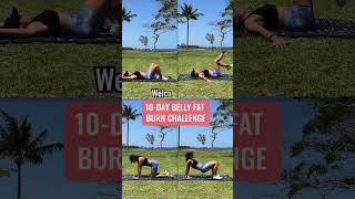 10Day Belly Fat Burn Challenge  Day 1 [upl. by Ahseihs]