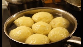 KartoffelknödelRezept  German Potato Dumplings Recipe [upl. by Coke]