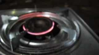 First Experimental Stove Using Zero current leaks HHO Generator [upl. by Aika]