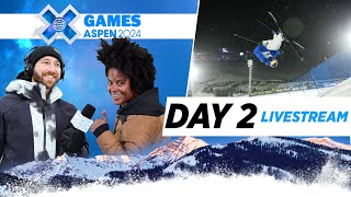 Day 2 Livestream with Jack Mitrani amp Gabby Maiden  X Games Aspen 2024 [upl. by Chev]