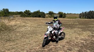 Riding my 250cc dirt bike [upl. by Aneliram]