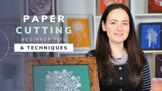 Paper Cutting Beginner Tips amp Techniques With Emma Boyes [upl. by Bowen993]