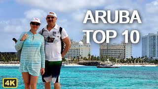 Aruba Top 10  Road Trip in PARADISE around the island [upl. by Soph60]