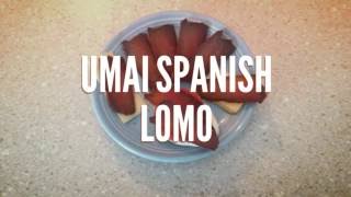 Umai dry bag Spanish Lomo with a kick [upl. by Chemar19]