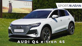 AUDI Q4 ETRON 45 PREMIUM ANÁLISE  SPORTMARAN [upl. by Odnamla783]