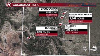 Colorado wildfire latest headlines Saturday PM update [upl. by Esinrahs]