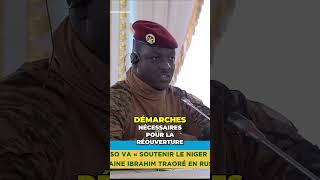 Réouverture de lAmbassade et de la Mission Militaire  Les Démarches en Cours burkinafaso africa [upl. by Eannyl]