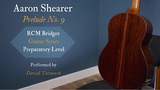 Aaron Shearer  Prelude No 6  RCM Bridges Guitar Series Preparatory Level [upl. by Nairbo]