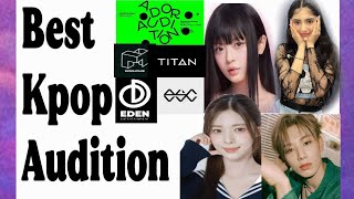 5 Best Kpop Audition 2024 to become a Kpop idol [upl. by Irtimid]