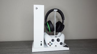 Must have Xbox Series S Accessory  MENEEA CoolingCharging Stand for Xbox Series S Review [upl. by Slater]