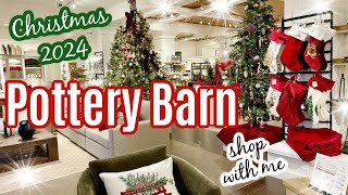 Whats New At Pottery Barn for Christmas 2024 CHRISTMAS SHOP WITH ME POTTERY BARN 2024 [upl. by Cohl]