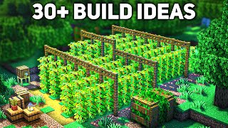 30 Build Projects for Survival Minecraft 119 7 [upl. by Fernald]