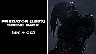 Predator 1987  Scene Pack  4K  CC [upl. by Skippie]