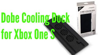 Dobe Vertical Stand and Cooling Dock for Xbox One S [upl. by Sorrows494]