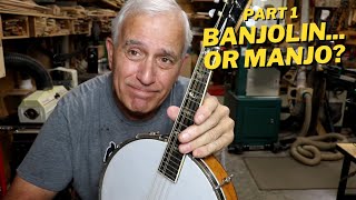 594 RSW A Banjolin Manjo Repair And Setup  Part 1 [upl. by Porcia]