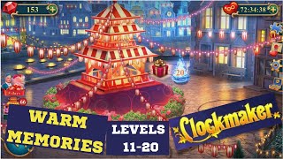 How to play Clockmaker event Warm Memories levels 1120 [upl. by Hahnke927]