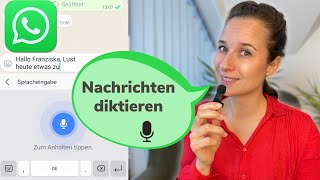 WHATSAPP TRICK DIKTIEREN ANSTATT TIPPEN [upl. by Lot]