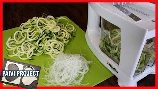 Mueller Spiral Ultra Spiralizer  My first time using [upl. by Islean]