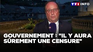 François Hollande était linvité du 20H de TF1 [upl. by Htebazie]