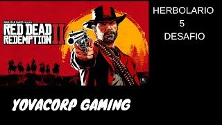 Red Dead Redemption 2 Herbolario 5 desafio explicacion facil [upl. by Richardson]