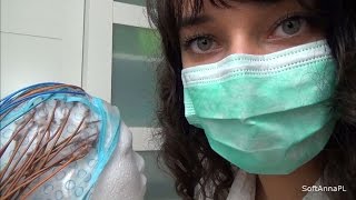 ASMR  Electroencephalography EEG Role Play in Polish  Neurologist Doctor  Personal Attention [upl. by Drusi26]