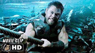 Stormbreaker Creation Scene  AVENGERS INFINITY WAR 2018 Movie CLIP HD [upl. by Aihtiekal]