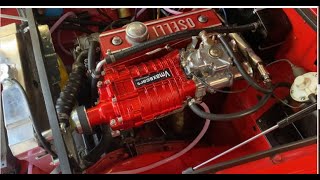 MGB Supercharger fitting [upl. by Ignaz]