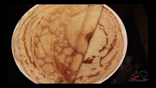 Recette inratable de crêpes salée [upl. by Clareta]