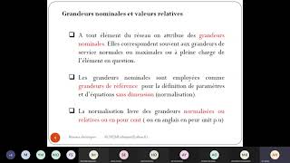 09 Réseaux Electriques  Valeurs relatives et composantes symétriques [upl. by Bierman475]