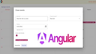 Proyecto final angular y auth0  Construyendo un calendario de eventos [upl. by Colinson]