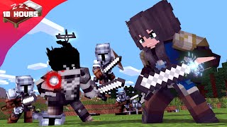 10 HOURS Relax Cold  A Minecraft Music Animation ♪ [upl. by Rinna541]