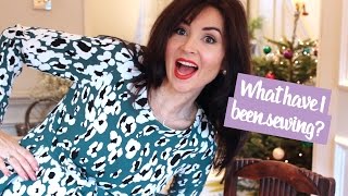 December 2016  What Have I Been Sewing  Vlog [upl. by Vetter347]