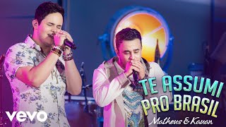 Matheus amp Kauan  Te Assumi Pro Brasil – Na Praia 2  Ao Vivo [upl. by Nnalyrehs]