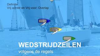 Wedstrijdzeilen volgens de regelsvan start [upl. by Emilie]