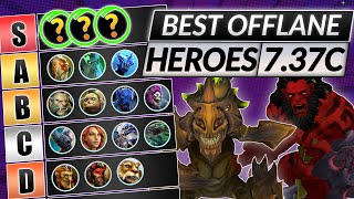 NEW OFFLANE TIER LIST Patch 737c  Best Position 3 Heroes RANKED  Dota 2 Meta Guide [upl. by Hoem]