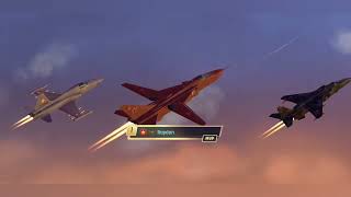 Sky Warriors F5 airplane game play v4 [upl. by Esimehc]