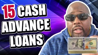 15 Cash Advance Loan Apps No Credit Check That Guarantee Approval You Instantly Today [upl. by Alderman]