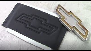 Embossing amp Debossing  Part 3  Car upholstery [upl. by Slaohcin]