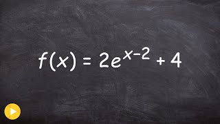 Graphing an exponential function with e as the base [upl. by Dmitri]