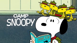 A Beagle Scout Prepares  Clip  Camp Snoopy [upl. by Romanas]