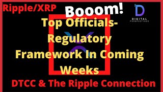 RippleXRPSongBird LaunchTop Officals Releasing CryptoStablecoin Framework Next Couple WeeksDTCC [upl. by Fital345]