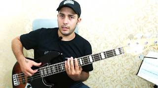 VIDEO AULA DE BAIXO  COMO AFINAR COM O AFINADOR DIGITAL HEADSTOCK [upl. by Damon630]