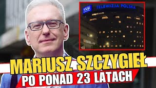 Powrót po Długiej Absencji Dziennikarz Mariusz Szczygieł wraca do TVP [upl. by Ojillib]