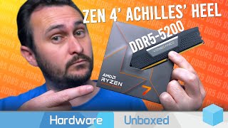 How To Cripple Zen 4 In Gaming Benchmarks AMD Zen 4 vs Intel Raptor Lake Memory Scaling [upl. by Gian]