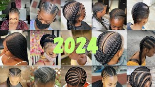 CLASSY GHANA WEAVING HAIRSTYLES FOR BLACK LADIES CORNROW BRAIDS BRAID STYLES FOR LADIES [upl. by Dougall84]