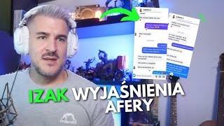 IZAK WYJAŚNIA CAŁA AFERĘ NA STREAMIE ODPOWIADA NA DONATEY IZAK WARDĘGA GOATS [upl. by Tierney]