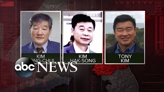 3 Americans released from North Korea Trump tweets [upl. by Atirres]